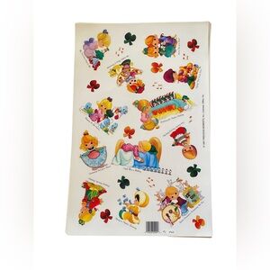 Vintage 1997 PRECIOUS MOMENTS Sticker Sheet Hallmark RARE NEW